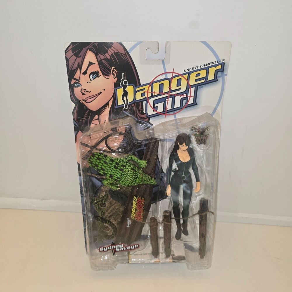 McFarlane Toys Danger Girl Sydney Savage Action Figure 1999 MOC